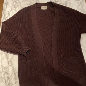 Wilfred free Brown Unwind Cardigan